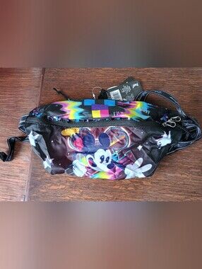 NWT Wondapop Disney Mickey Mouse Packable Hip Pack/Crossbody Fanny Pack